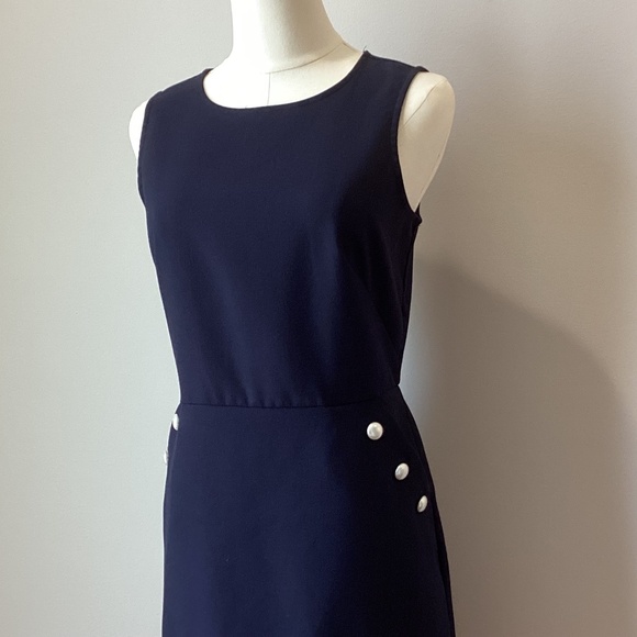 LOFT Petite Pearl Pocket Dress - 8P - Picture 4 of 6